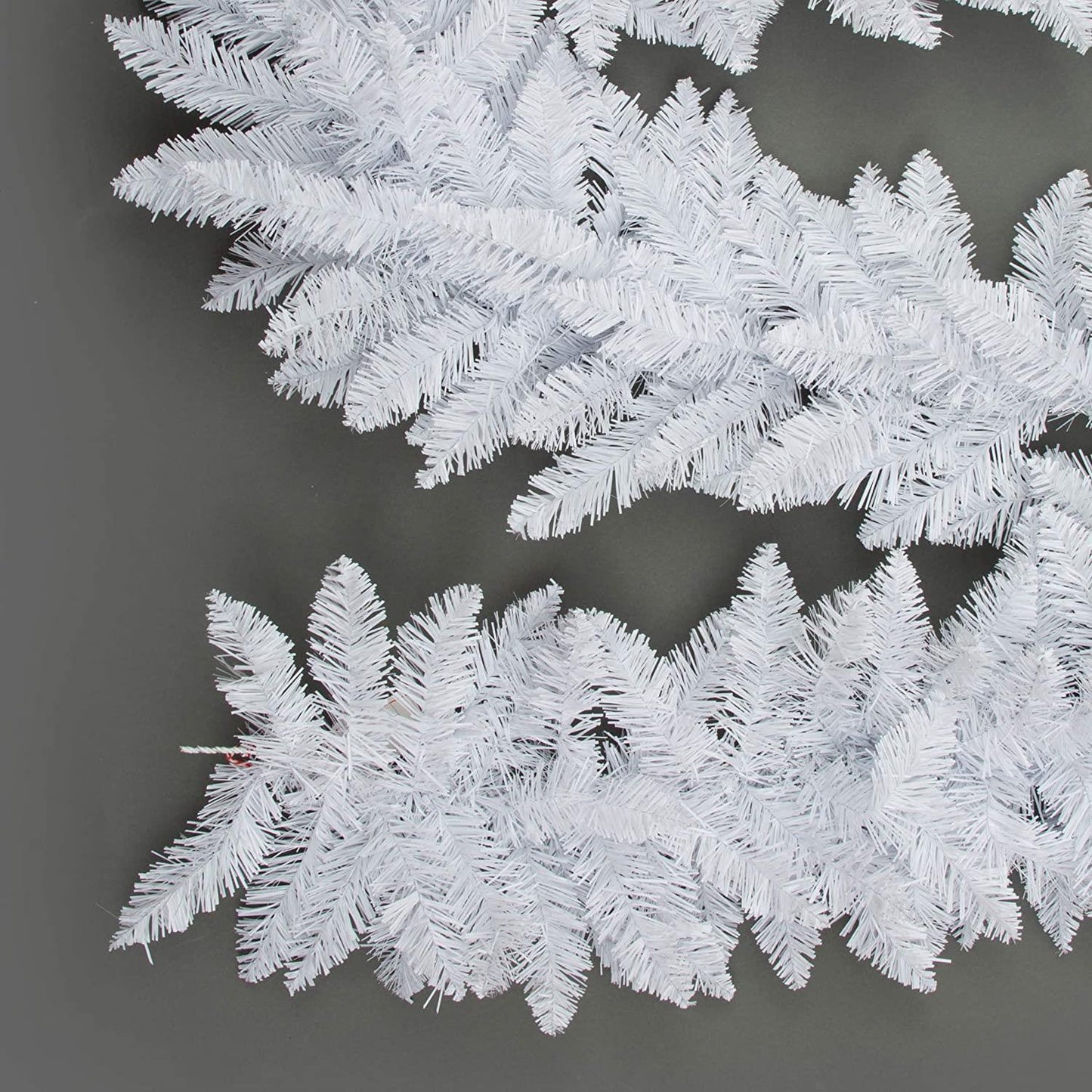 Plain Imperial Pine White Garland 200cm