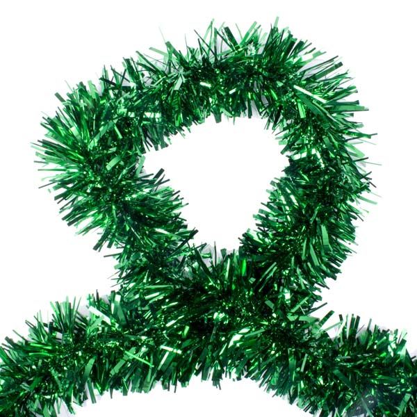 1.8m Green Tinsel Tree Decoration