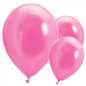 10pcs 12" Metallic Fuchsia Balloons