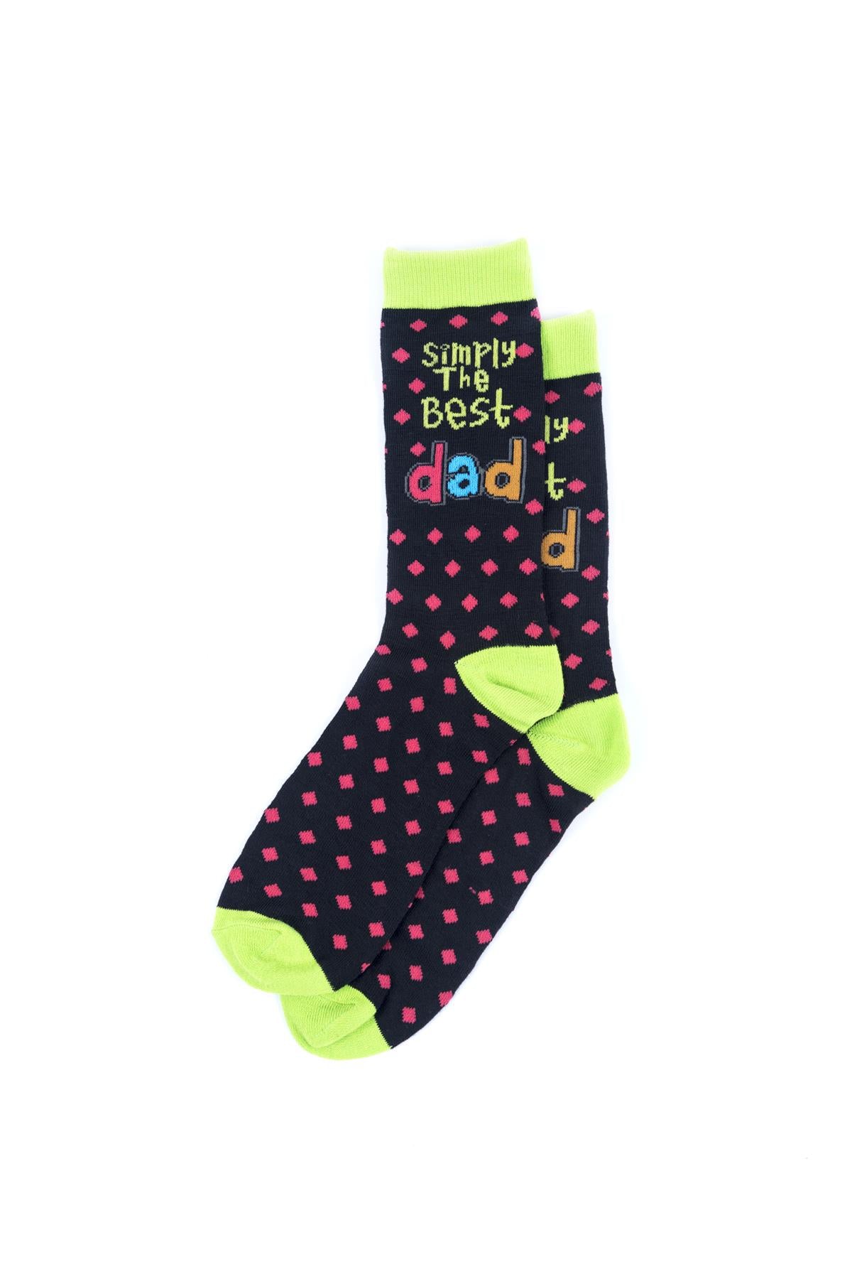 Simply The Best Dad Socks