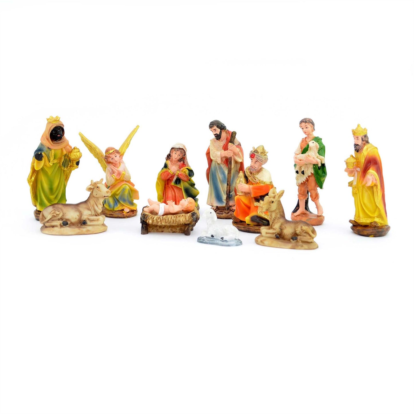 Christmas Nativity Scene Set - 12 Pieces