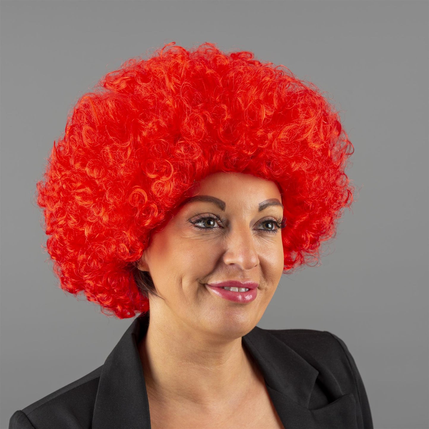 Red Afro Wig