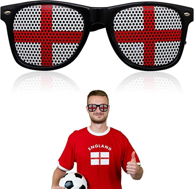 England St George Cross Sunglasses -Single