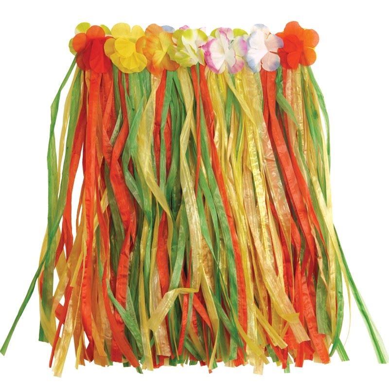 Child�s Flowered Hula Skirt