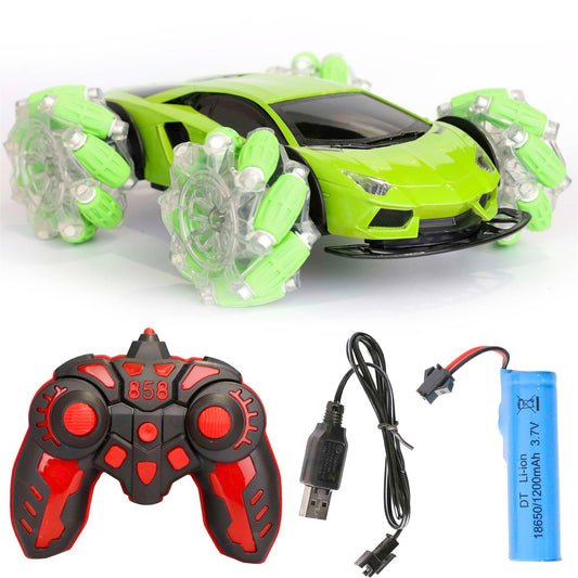 RC Stunt Car Remote Control 2.4GHz Remote Control Car with Light & Music 360 Rotating
