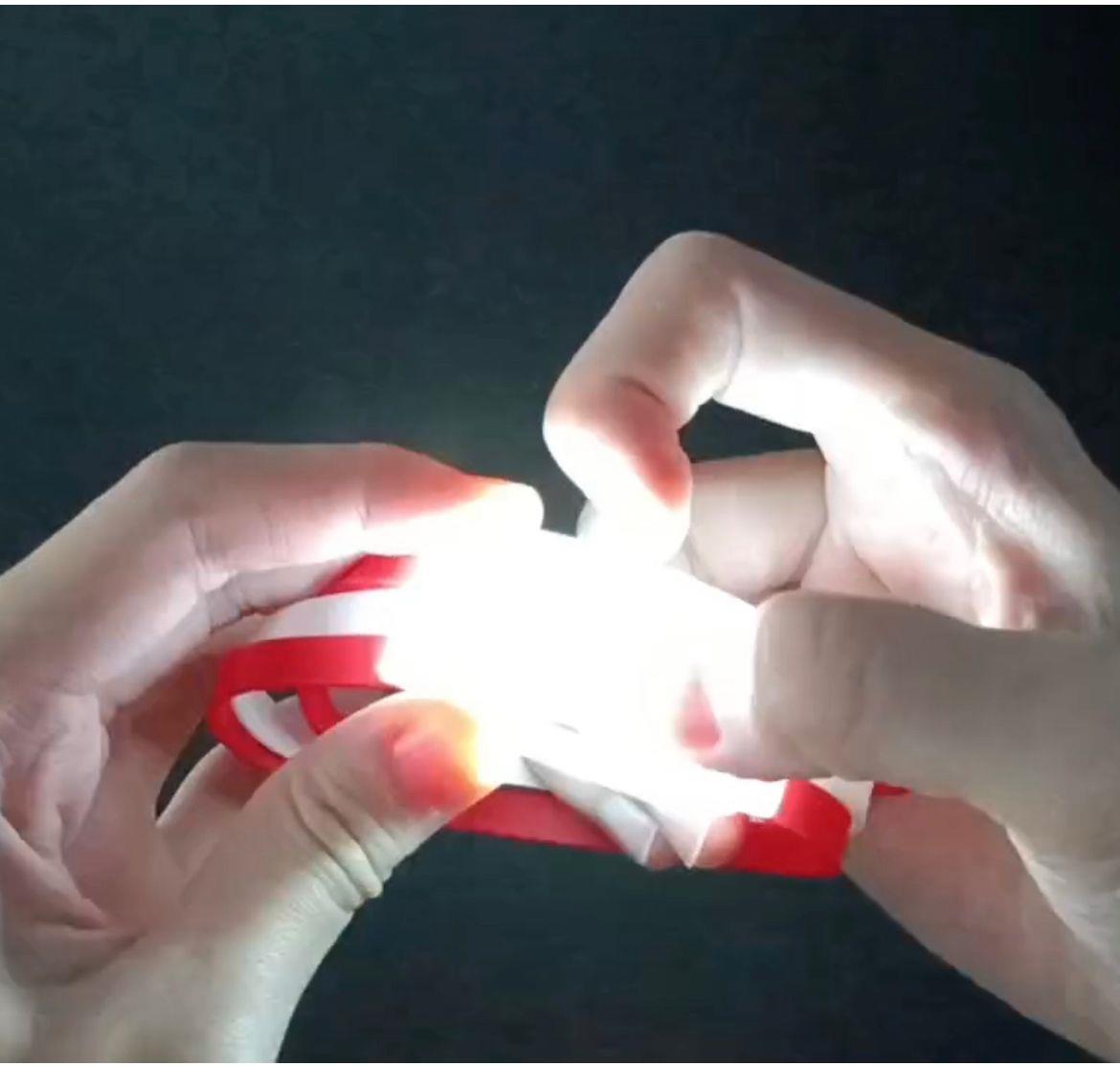 England Flag Led Bracelet