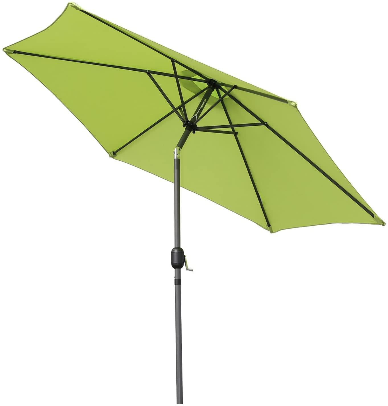 Lime Green Parasol Umbrella, 3m