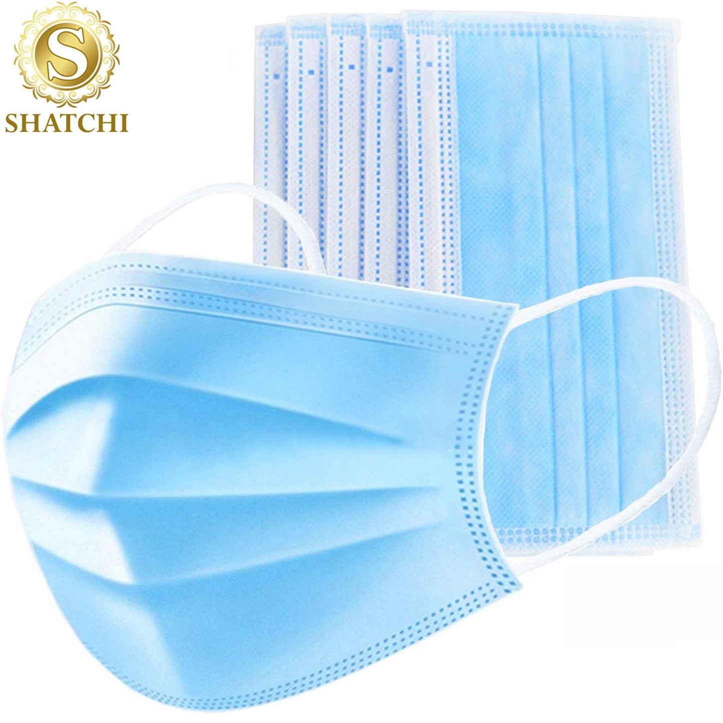 5 x Disposable Face Masks 3 Ply