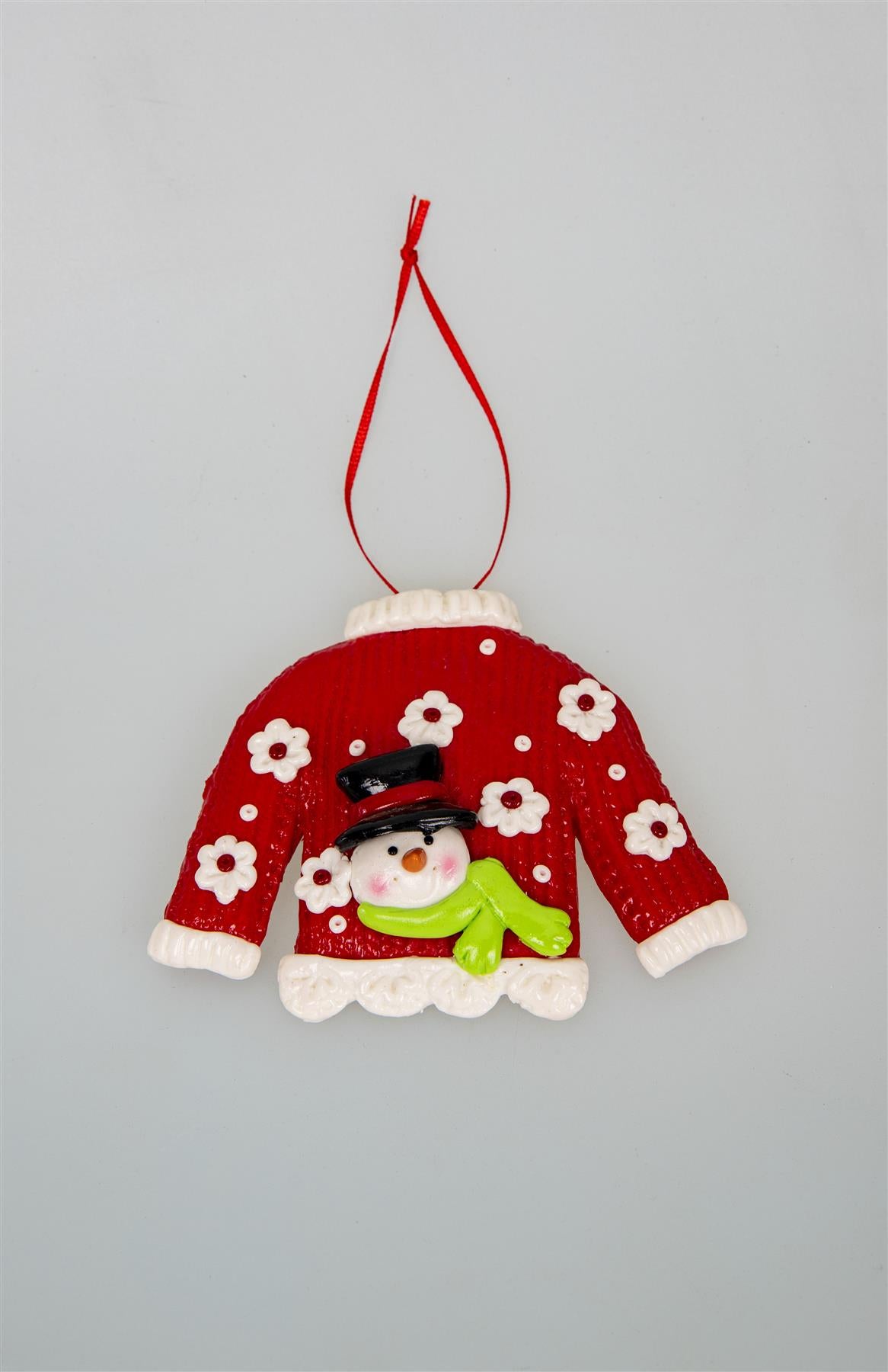 Christmas Hanging Decorations 3Pcs Ceramic