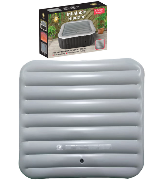 Inflatable Square Bladder Fits All 6 Person Square Hot Tubs Up to 145cm - 140x140cm