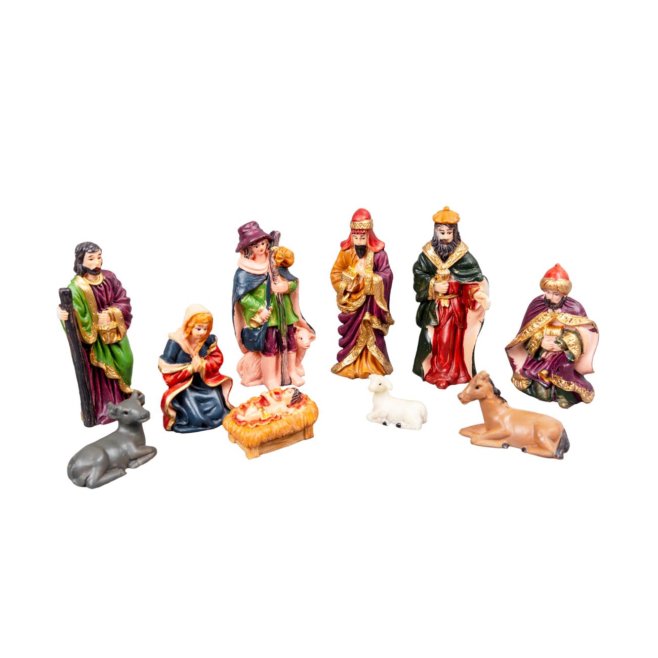 Shatchi Nativity Figures Set (10pcs)