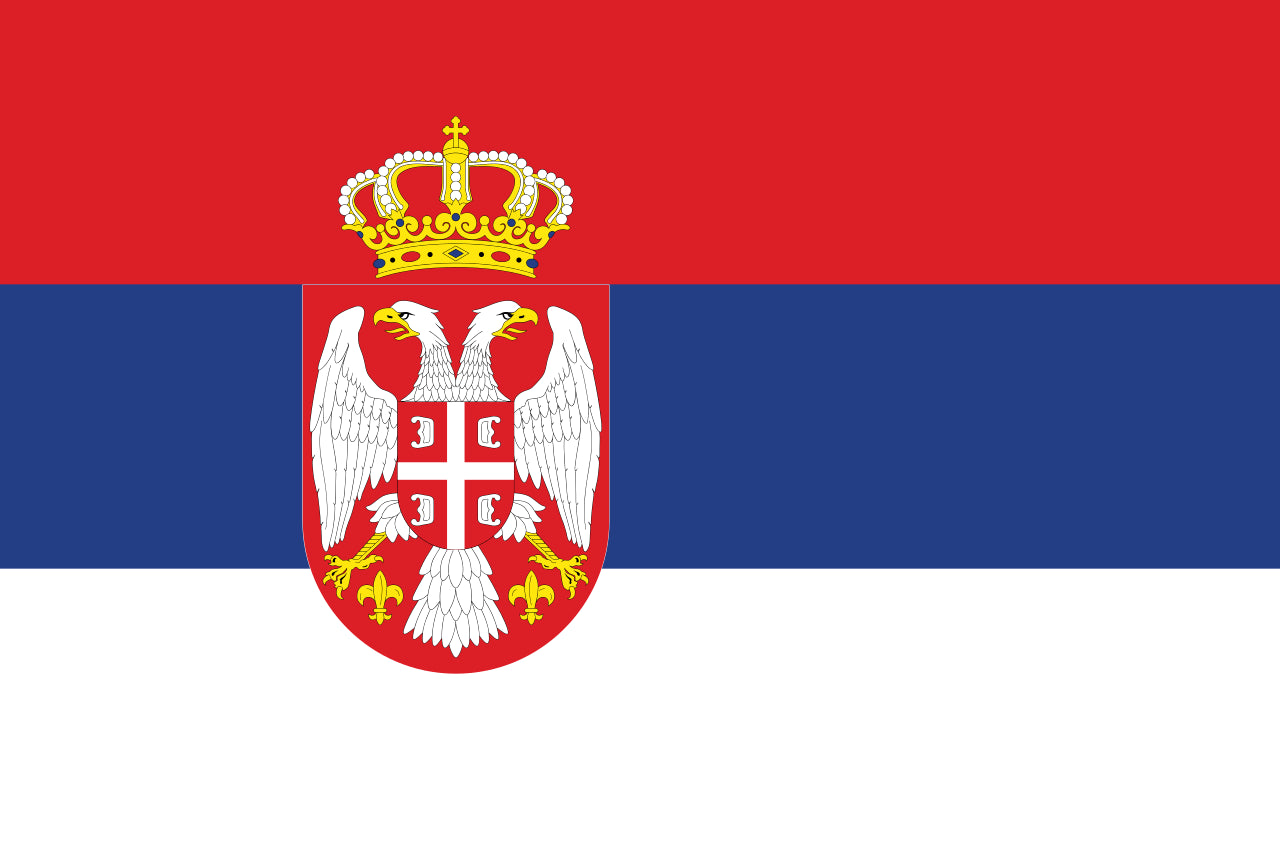 Serbia Flag (5x3ft)