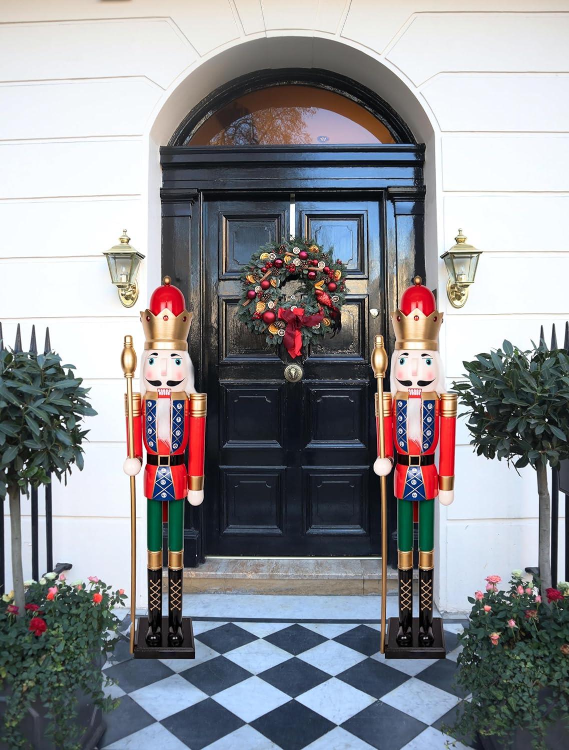 150cm Wooden Nutcrackers Figures Christmas Ornament