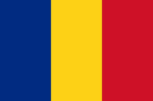 Romania Flag 5x3ft With Eyelets