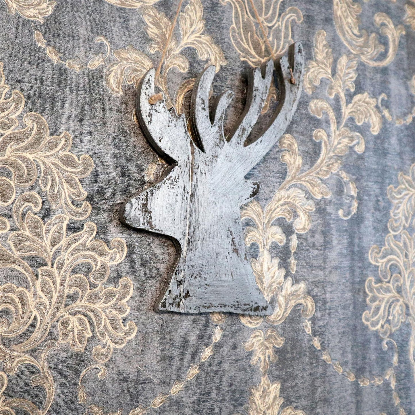 Silver Deer Hanging Decorations