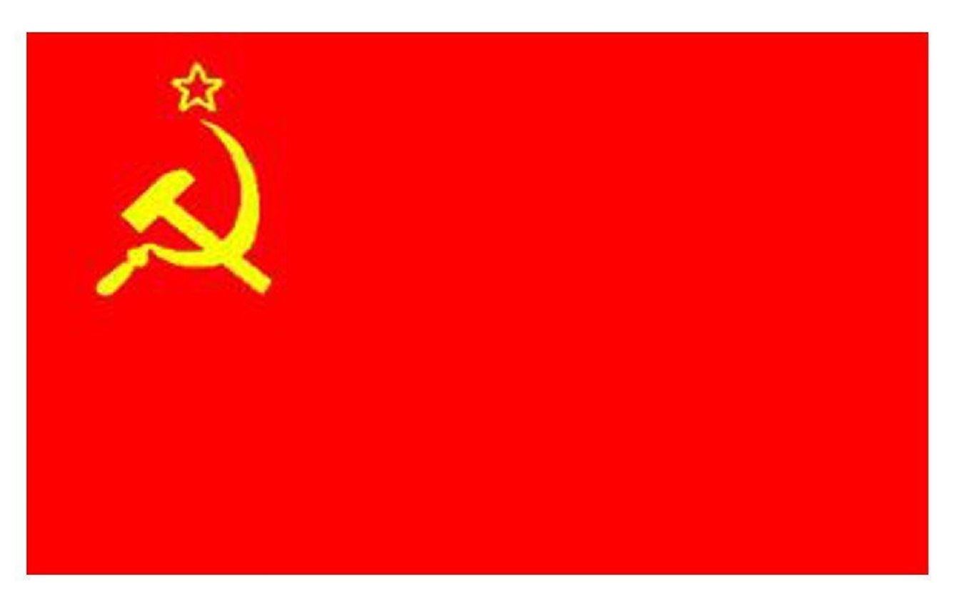 USSR Flag 5x3ft With Eyelets