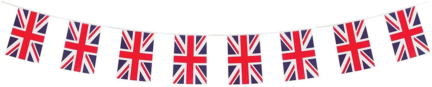 2 x 30ft Fabric Union Jack Bunting