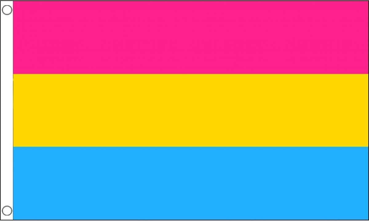 Pansexual Pride Flag for LGBTQ+ Pride Events