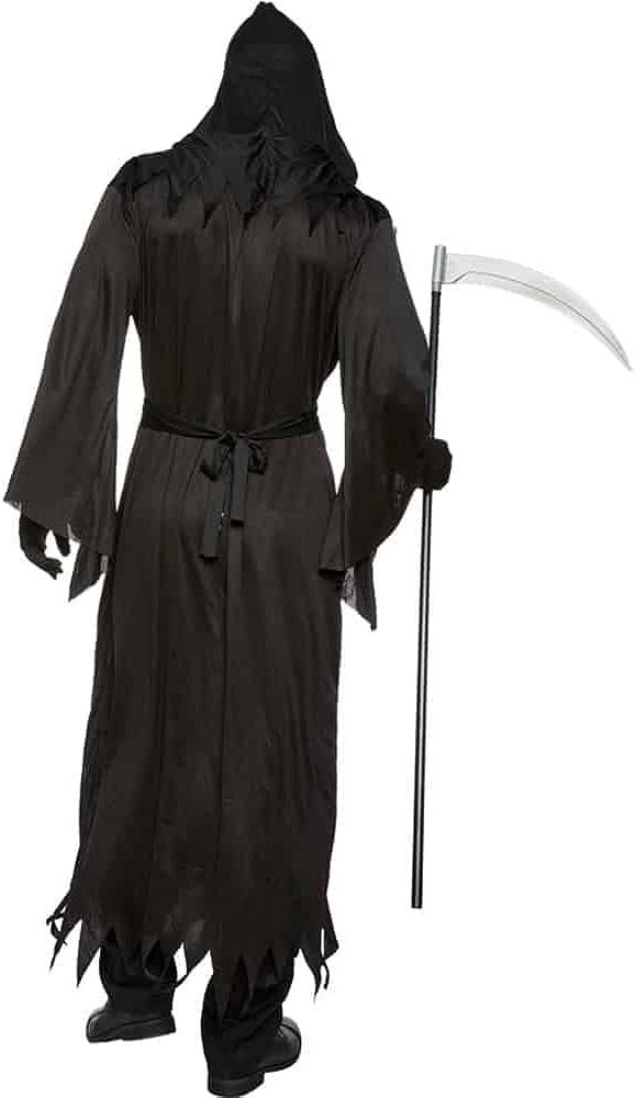 Men's Halloween Phantom Costume with Weapons - Death Robe Outfit