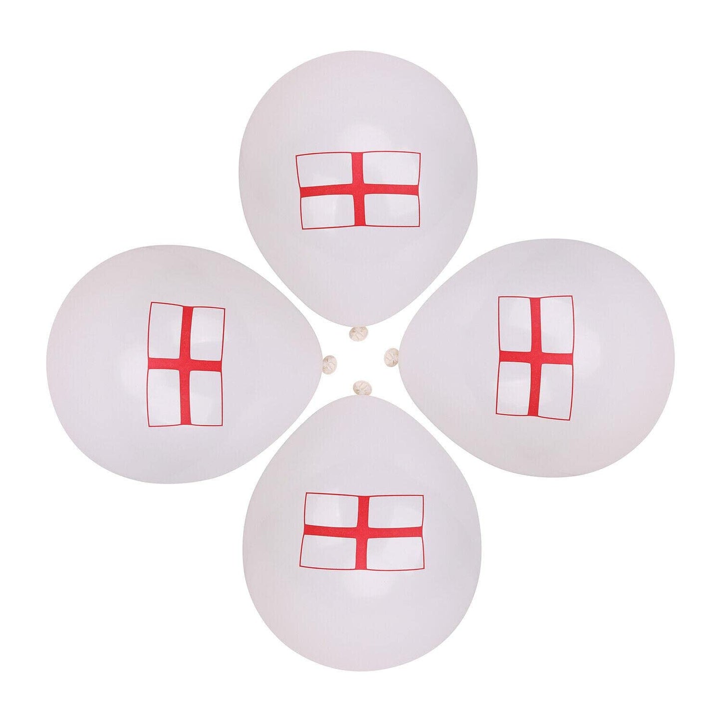 15X Latex Balloons England St George Flag Printed Football World Cup Party Decor