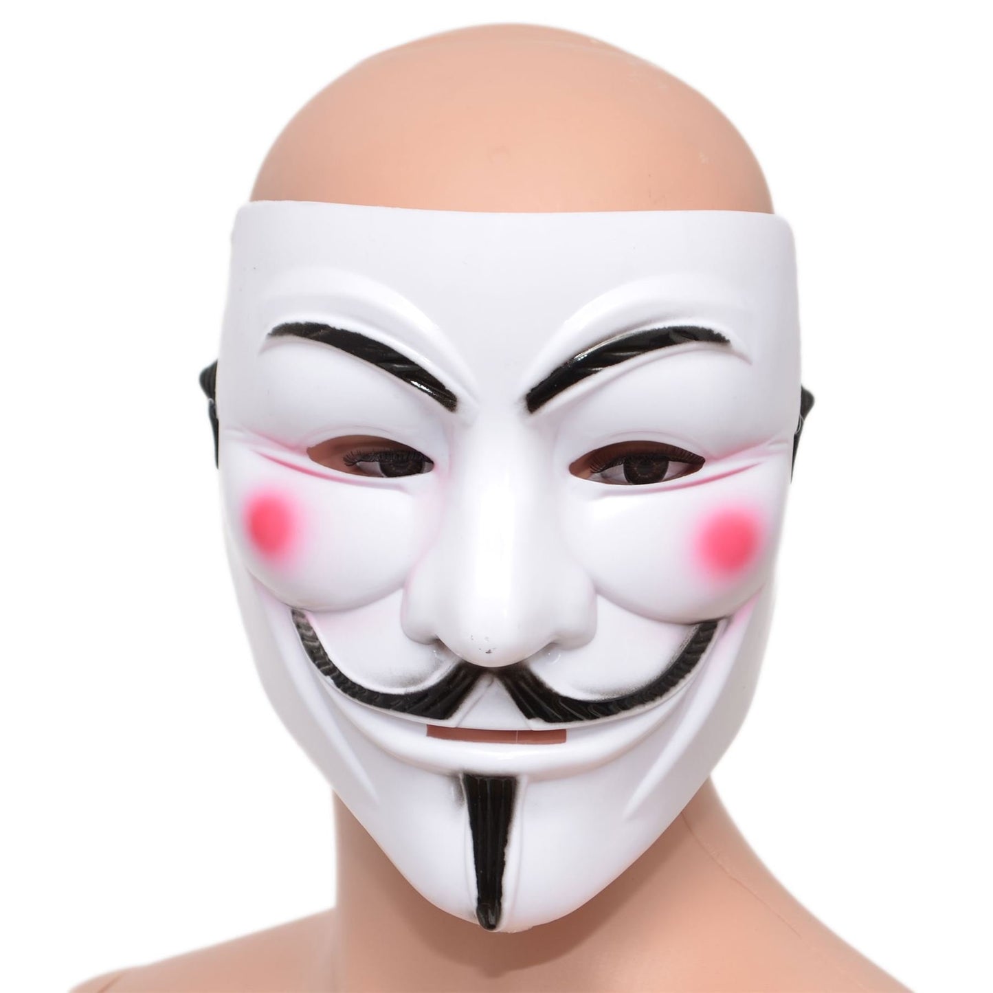 Anonymous V for Vendetta Guy Fawkes Face Mask - Halloween Fancy Dress, UK Seller