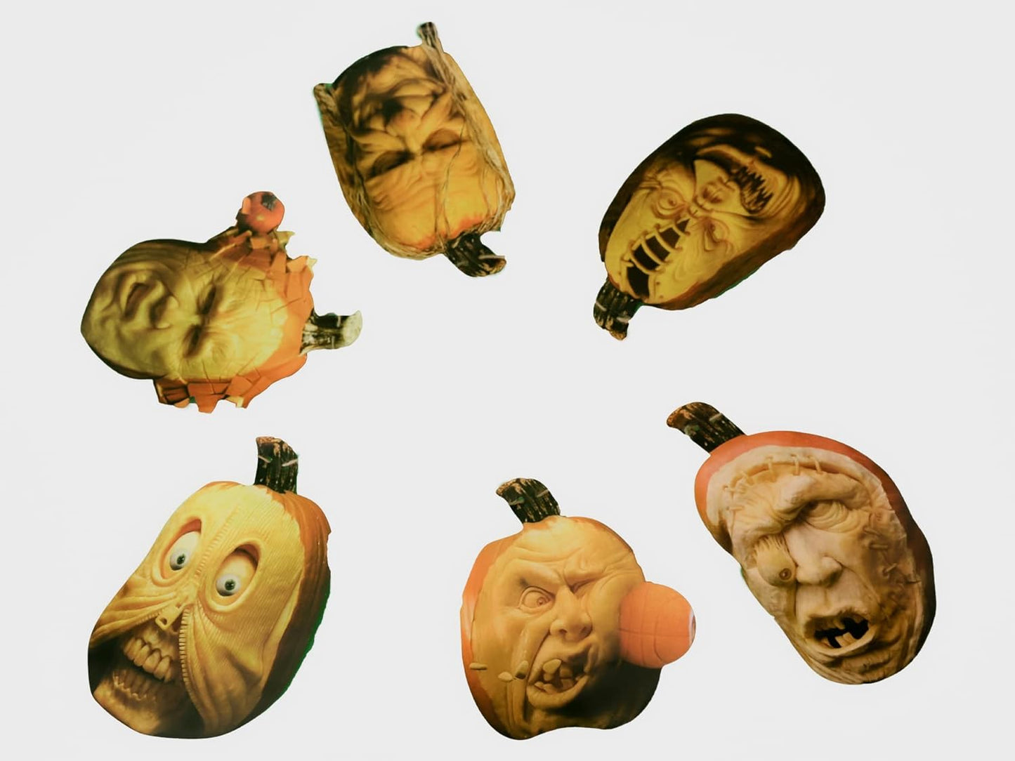 Bloody Weapons Pendant Pumpkin Face Banner