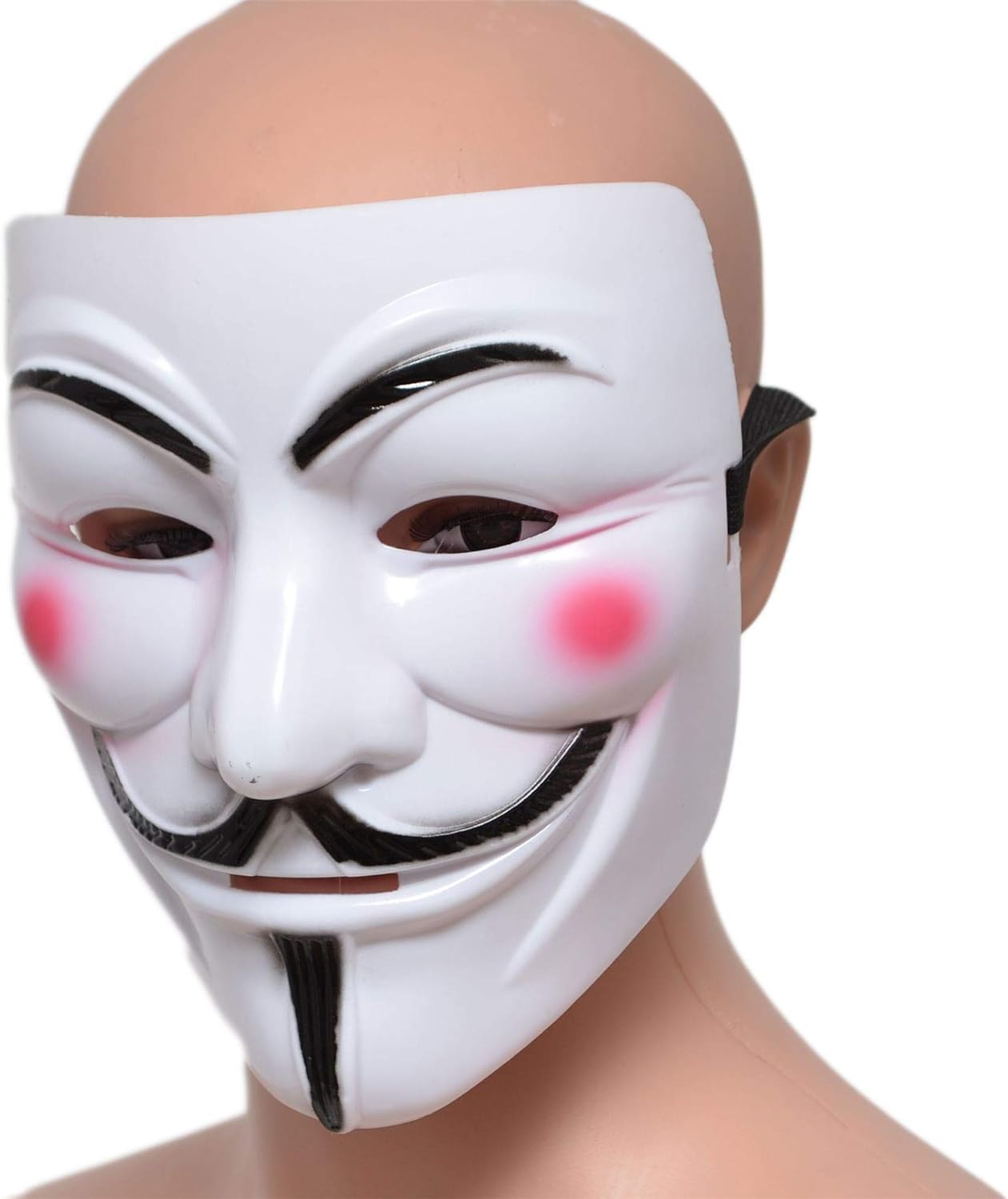 Anonymous V for Vendetta Guy Fawkes Face Mask - Halloween Fancy Dress, UK Seller