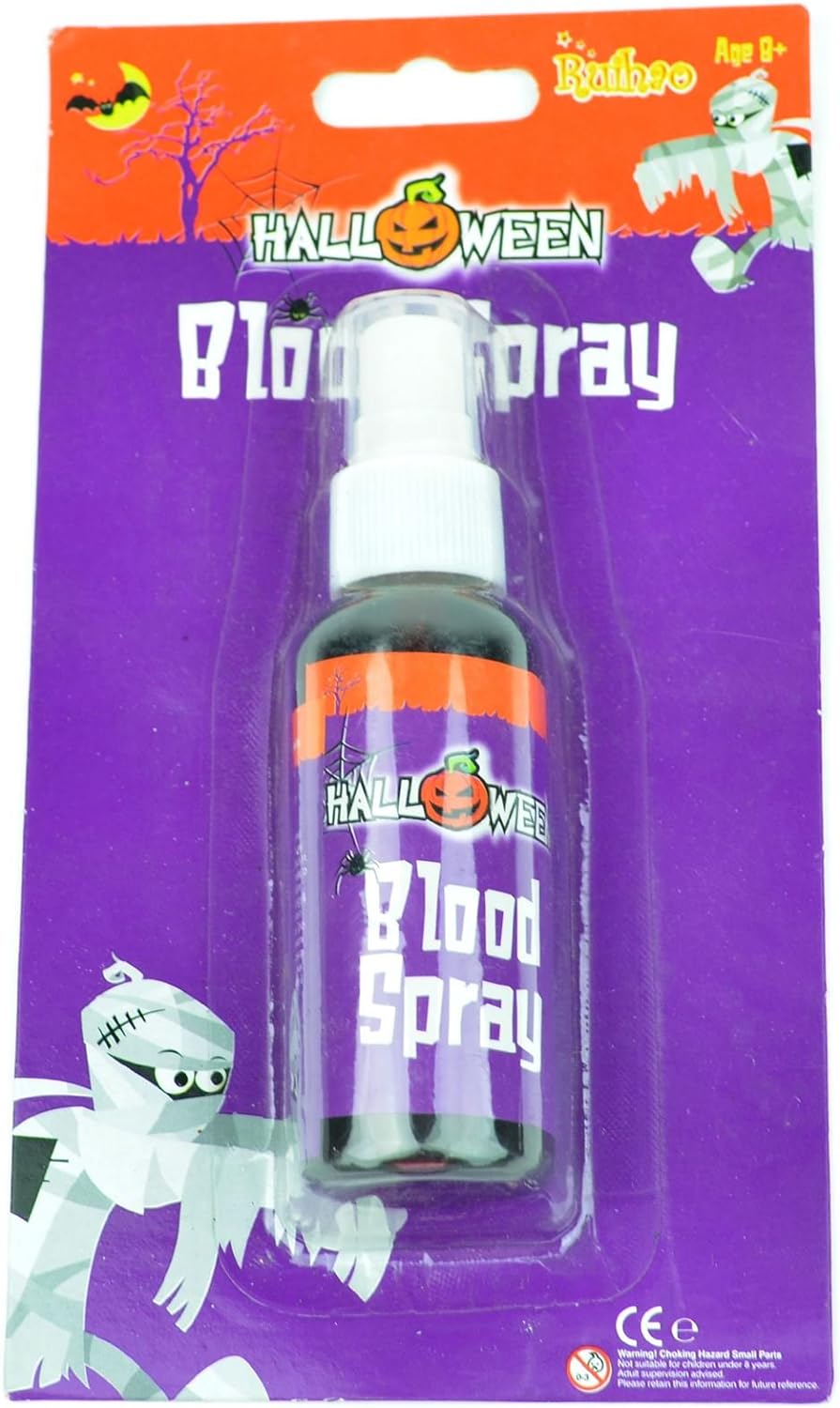 Fake Blood Spray Paint - Halloween Party Fancy Dress, Theatrical Costume